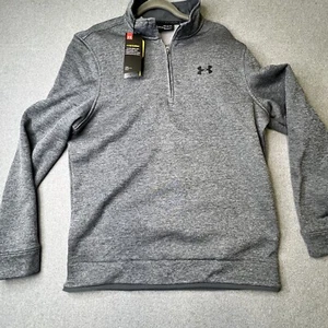NWT**Under Armour Mens Storm SF Loose Fit Half Zip Layer Top Size Med - Picture 1 of 7