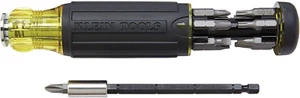 Klein Tools 32303 Multi-Bit Screwdriver/Nut Driver, Impact Rated 14-In-1 - Picture 1 of 12