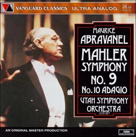 Gustav Mahler: Symphony No. 9; No. 10 Adagio (CD, 2 Discs, Vanguard)