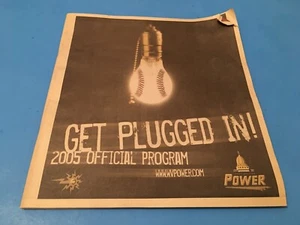 WEST VIRGINIA POWER 2005 SOUVENIR GAME PROGRAM MAGAZINE ATLANTIC LEAGUE BASEBALL - Picture 1 of 12