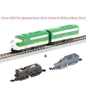 Z Scale F7A/B Southern 2-Diesel Locomotive w/Power Drive/Truck Ready to Run SOU - Picture 1 of 12