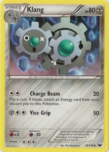 Pokemon - Klang - 76/108 - Uncommon - BW - Dark Explorers - NM - Picture 1 of 1