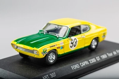 Ford Capri Mk I 2300GT Coupé #93 Piot/Behra 6th TDF 1969 DETAIL CARS 1:43 - Immagine 1 di 4