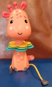 Fisher Price 6 Inch Giraffe Activity Toy Infant Baby 6m+ Sensory Development  - Picture 1 of 10