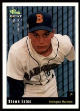 1991 Classic Best Bellingham Mariners Shawn Estes Bellingham Mariners #29