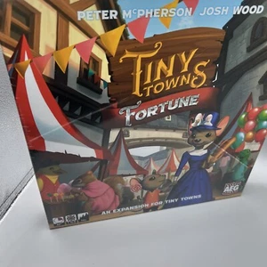 Tiny Towns Fortune Expansion - Board Game, Adds Coins and New Buildings, 1-6 Pla - Picture 1 of 16