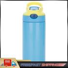 Insulated Toddler Water Bottle with Straw Great DIY Gift for Kids (Light Blue)