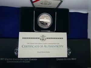 1997 united states botanic garden commemorative coin - Picture 1 of 2