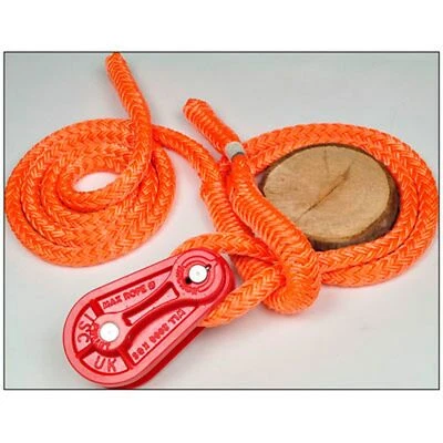 ISC & ROPE LOGIC ISC 5/8" 2.4 Ton Rigging Block & 5/8in Tenex Loopie Sling 2-6ft Adjustable Combo