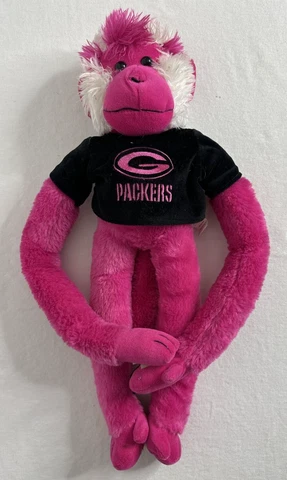 NFL Green Bay Packers Plush Hugging Monkey Cover