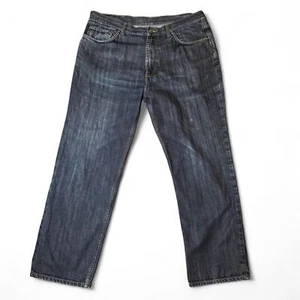 Brooks Brothers Dark wash straight leg denim jeans 38x30 - Picture 1 of 7