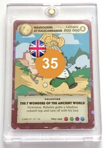 Babolex card 35/50 | Mausoleum At Halicarnassus 7/7 | Vincent Faudemer US EN - Imagen 1 de 2