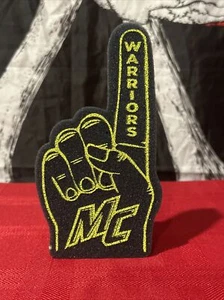 NCAA NCAAH NCAAB Merrimack College Warriors 7” Mini FOAM FINGER Hand Souvenir - Picture 1 of 2