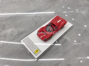 DMH 330P4 Retro style Limited edition Resin Model Car Full red Toys 1/43 scale - Picture 1 of 6