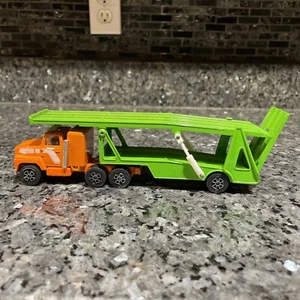 Vintage PLAYART Charmerz Car Transporter Auto Die Cast Rare - Picture 1 of 18
