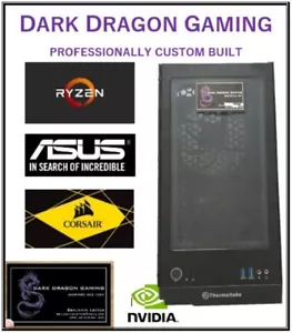 GAMING PC - Desktop - Dark Dragon Gaming - Professionally Custom Built. - Picture 1 of 7