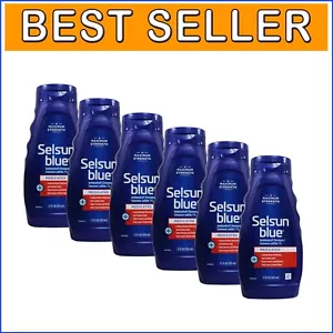 SLS-Free Dandruff Shampoo with Selenium Sulfide - 6 Pack for Soft, Healthy Hair - Picture 1 of 6