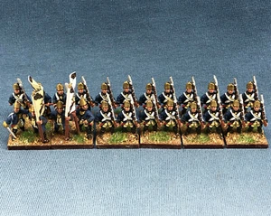 15 mm SYW Siete Años de Guerra pintado duque prusiano de Württemberg fusileros Pa19 - Imagen 1 de 9