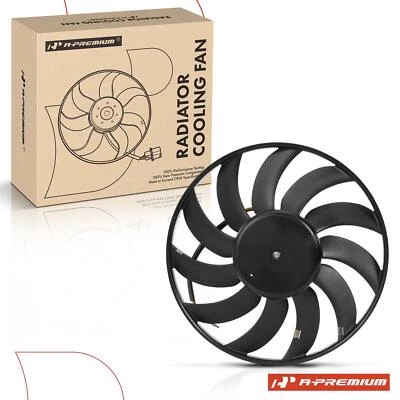 Ventilador de refrigeración del radiador sin cubierta izquierda para Audi A4 2003 2004 2005 1,8 L 8E0959455 Foto 1 de 4