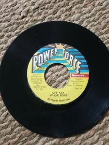 Vinyl Record 7" Major Bone off key - Picture 1 of 2