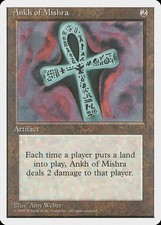 MTG Ankh of Mishra (4ed) [Fourth Edition] [Lightly Played]