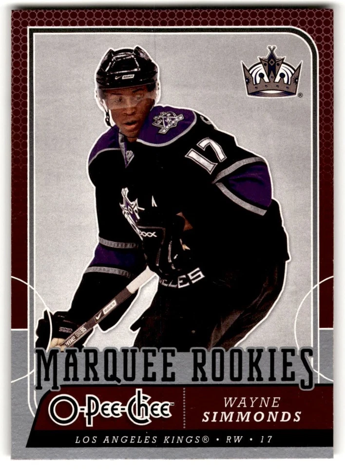 Wayne Simmonds 2008-09 O-Pee-Chee Rookie #764 Los Angeles Kings - Image 1 of 2