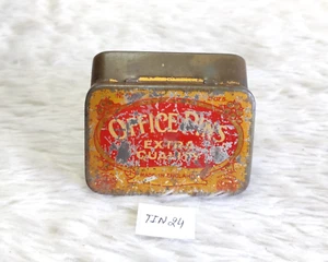 1940s Vintage Office Pins Extra Quality Litho Tin Box England Decorative TIN24 - Picture 1 of 7