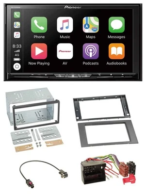 Pioneer 2DIN MP3 USB DAB DVD Bluetooth Autoradio für Ford Fusion Kuga Transit 05 - Bild 1 von 4