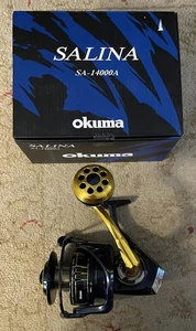 Okuma Salina SA-14000A 6+1 Bearing High Speed Spinning Reel - Picture 1 of 3