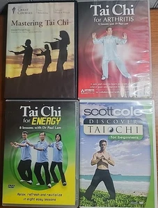Tai Chi dvds X 4 - Picture 1 of 6
