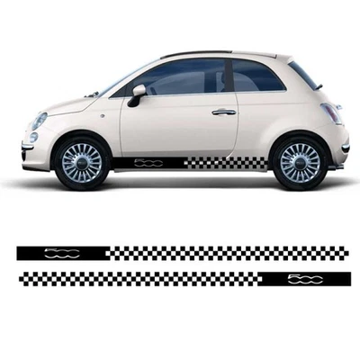 calcomanías laterales RaceLine500 Fiat 500 Foto 1 de 2