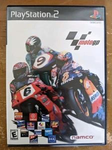 Neuwertiges Original Moto GP Namco Motorrad Rennspiel PS2 Sony PlayStation 2 - Bild 1 von 3