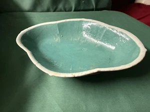 Antique Chinese Qing Soft Paste Octagonal Bowl 10” Long - Picture 1 of 6