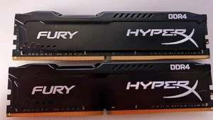 Kingston HyperX FURY 16GB 2x8GB DDR4 2133MHz CL14 RAM Memory - BLACK - Picture 1 of 3