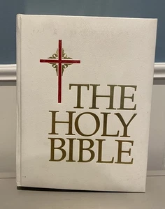 The Holy Bible: New American Bible Catholic Family Edition (1992, White Leather) - Bild 1 von 6