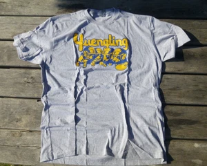 University of Pittsburgh PItt Blue & Gold Yuengling Dogs T-Shirt Size XL - Bild 1 von 5