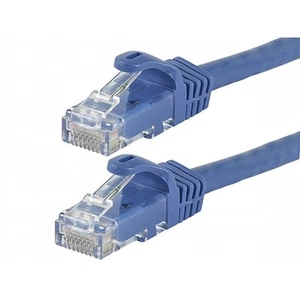 Monoprice 11285 CAT5E PATCH CABLE_ 25FT BLUE - Picture 1 of 1