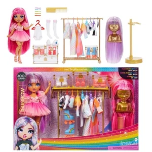 Rainbow High Avery Doll Fashion Rack Playset (8.1L x 45.7W x 30.5H cm) ***NEW - Picture 1 of 9