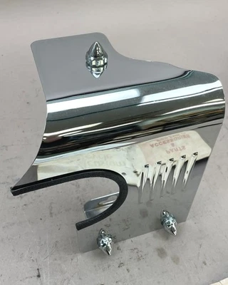 Cubierta cromada de transmisión Harley y bomba de aceite modelos FL 1987 a 1991 - NUEVA NOS Foto 1 de 4