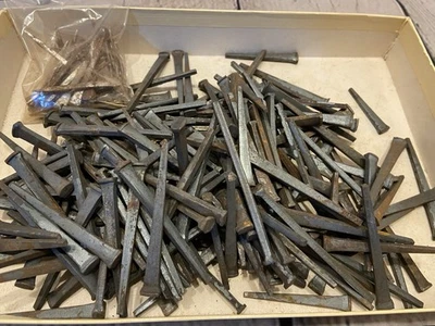 复古方形切割指甲 255 3.5 磅古董原件木匠 — 第 1/4 张图片