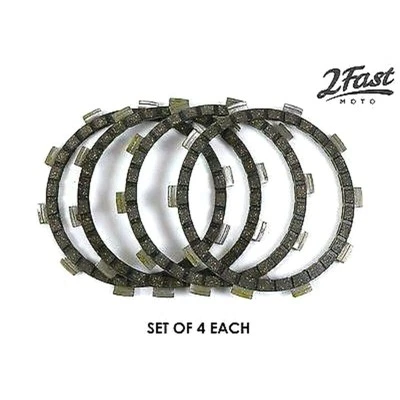 Paquete de 4 discos de fricción de embrague FastMoto para Yamaha 3ha-16321-00 / 437-16321-00  Foto 1 de 4
