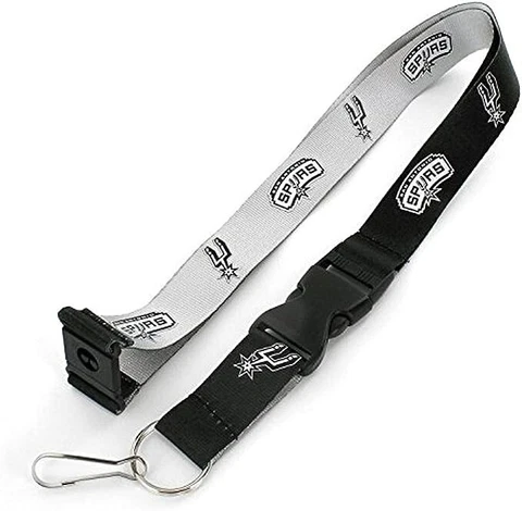San Antonio Spurs Two Tone Lanyard Keychains Cover
