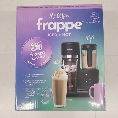 Frappe de una sola porción Mr. Coffee + cafetera helada con licuadora - NUEVA EN CAJA Foto 1 de 4