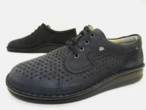 Zapatos con cordones Finn Comfort zapatos bajos zapatos para correr zapatos de cuero talla 40 negros - Imagen 1 de 9