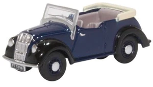 Oxford Diecast 76ME006 OO Gauge Morris Eight E Series Tourer Dark Blue - Picture 1 of 4