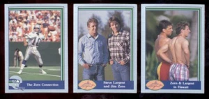  Lote de 3 tarjetas de los Seattle Seahawks de STEVE LARGENT JIM ZORN 1989 Pacific - Imagen 1 de 1