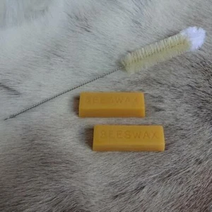 Recubrimiento de cera de abejas, kit de depilación de cuerno para beber. Adecuado para recreación vikinga... - Imagen 1 de 1