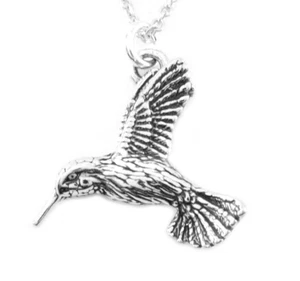 Collana con ciondolo colibrì - argento sterling 925 #C125 - Foto 1 di 4