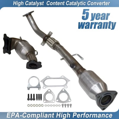 Front&Rear Catalytic Converters For Honda Accord 2013 - 2017/CR-V 2015-2019 2.4L Foto 1 de 4