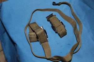SET BESTEHEND AUS 2 - US GI OD Nylon Cargo Spanngurt für Alice LC-1 Rucksack Rahmen - Bild 1 von 4